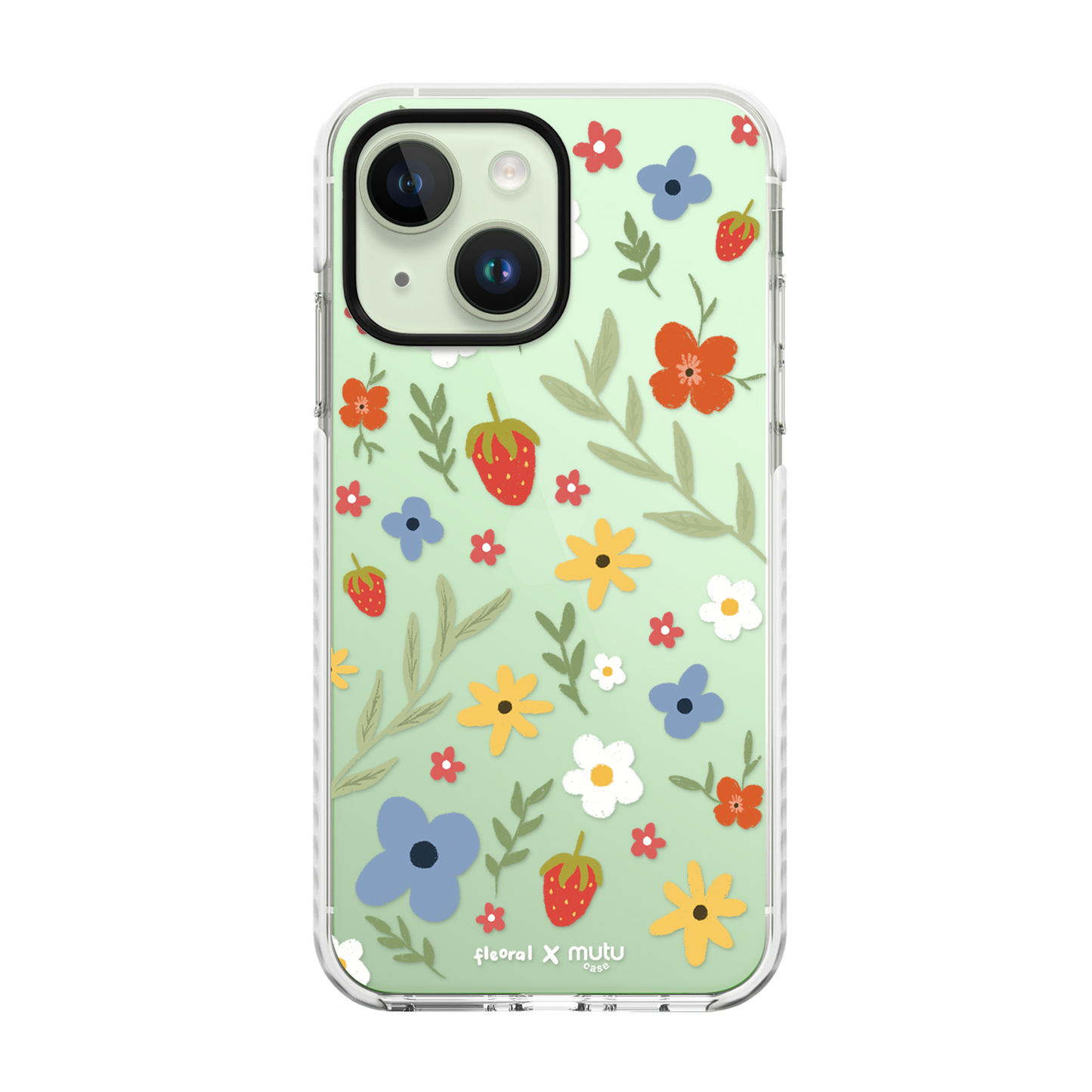 Strawberry and Flowers Basic Case