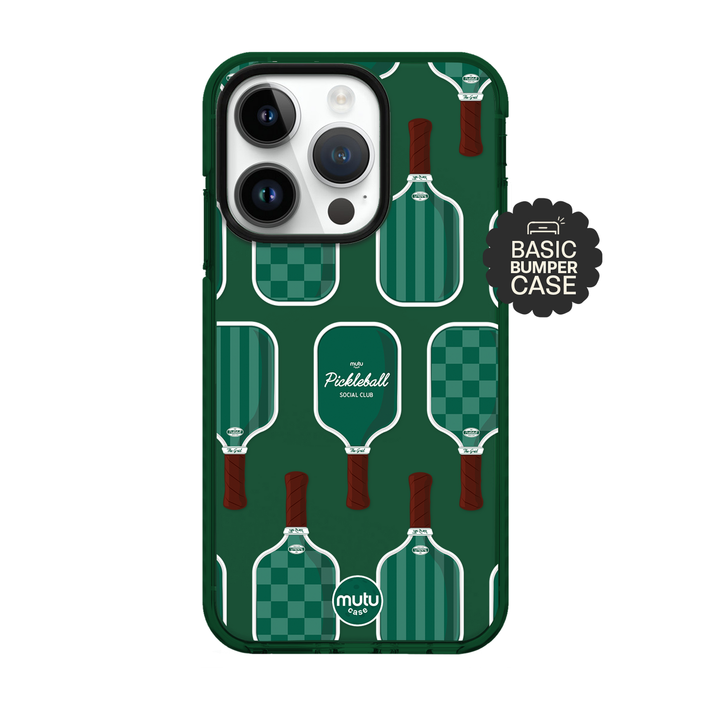 All About Pickleball In Green Basic Case