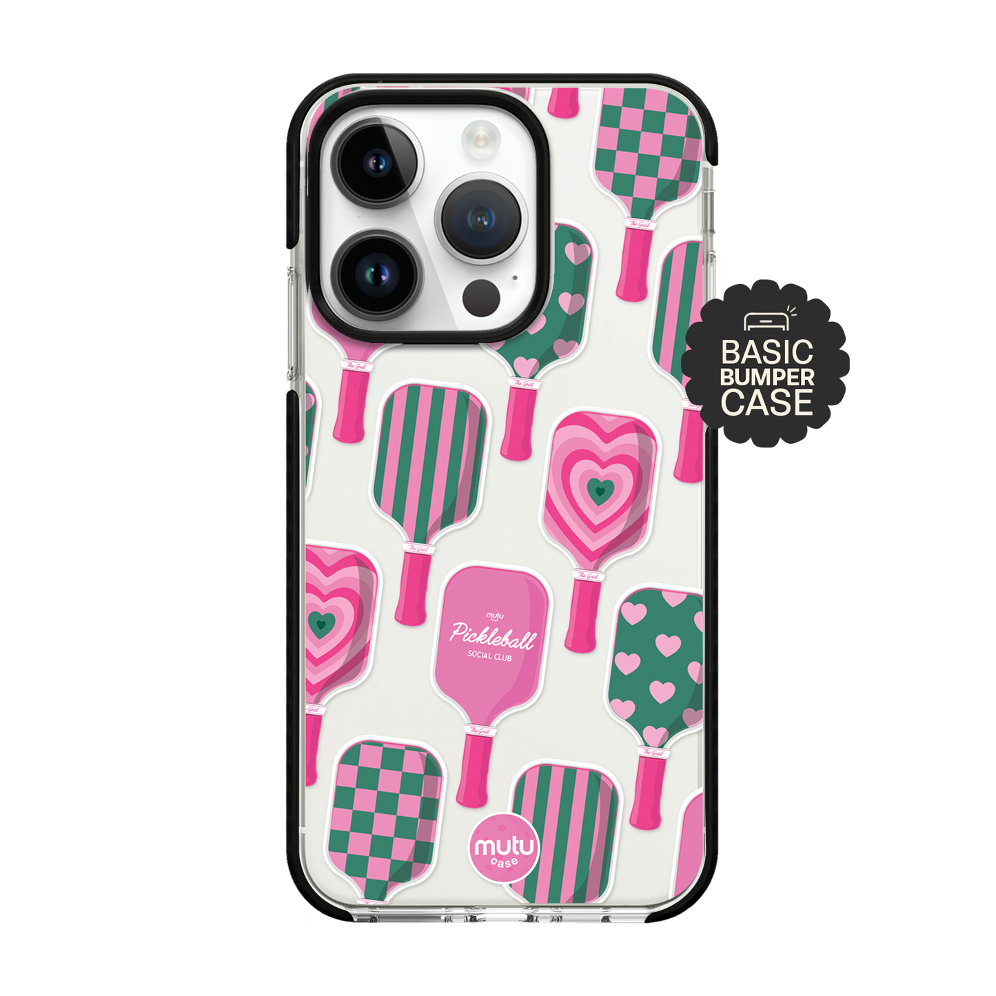 All About Pickleball In Pink Basic Case