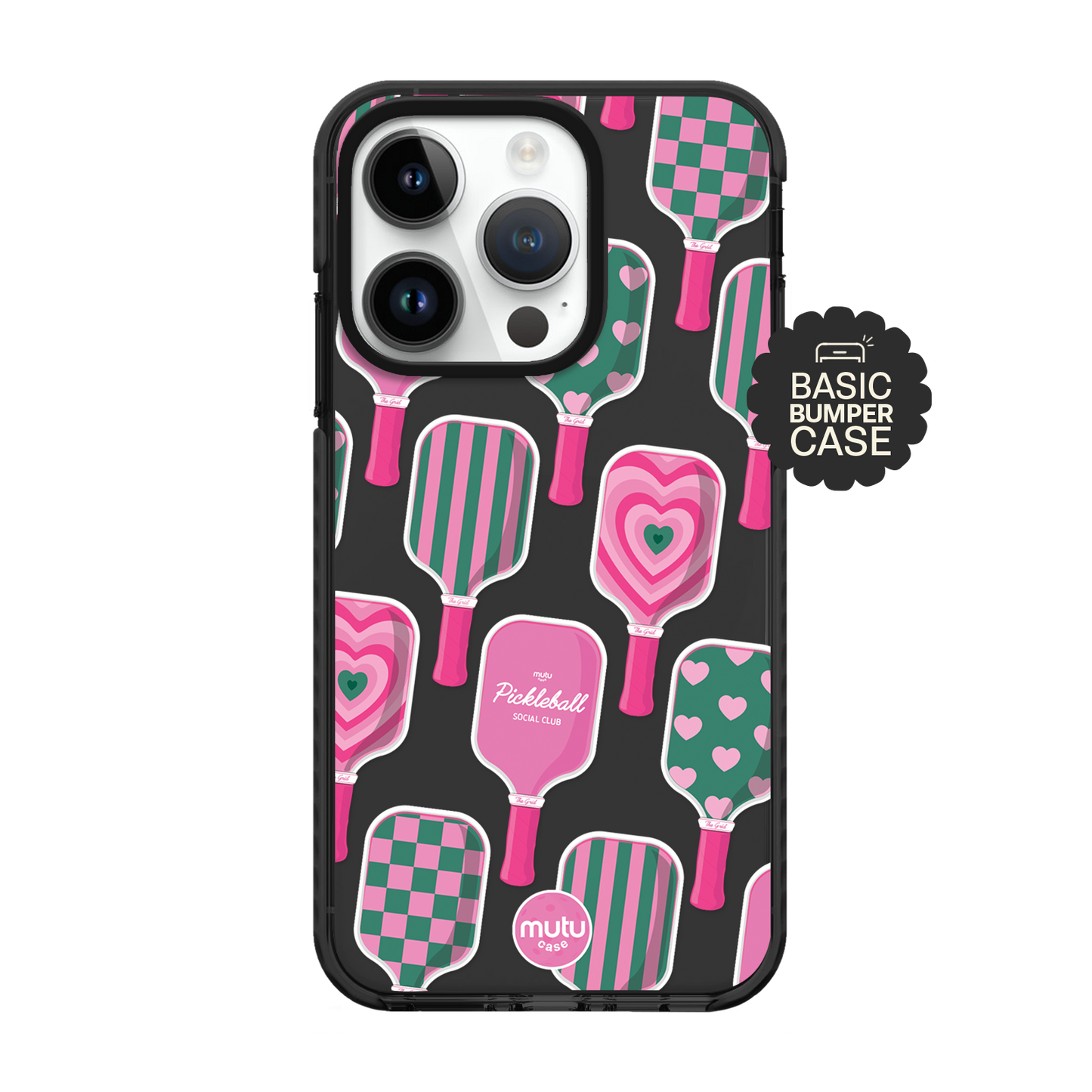All About Pickleball In Pink Basic Case