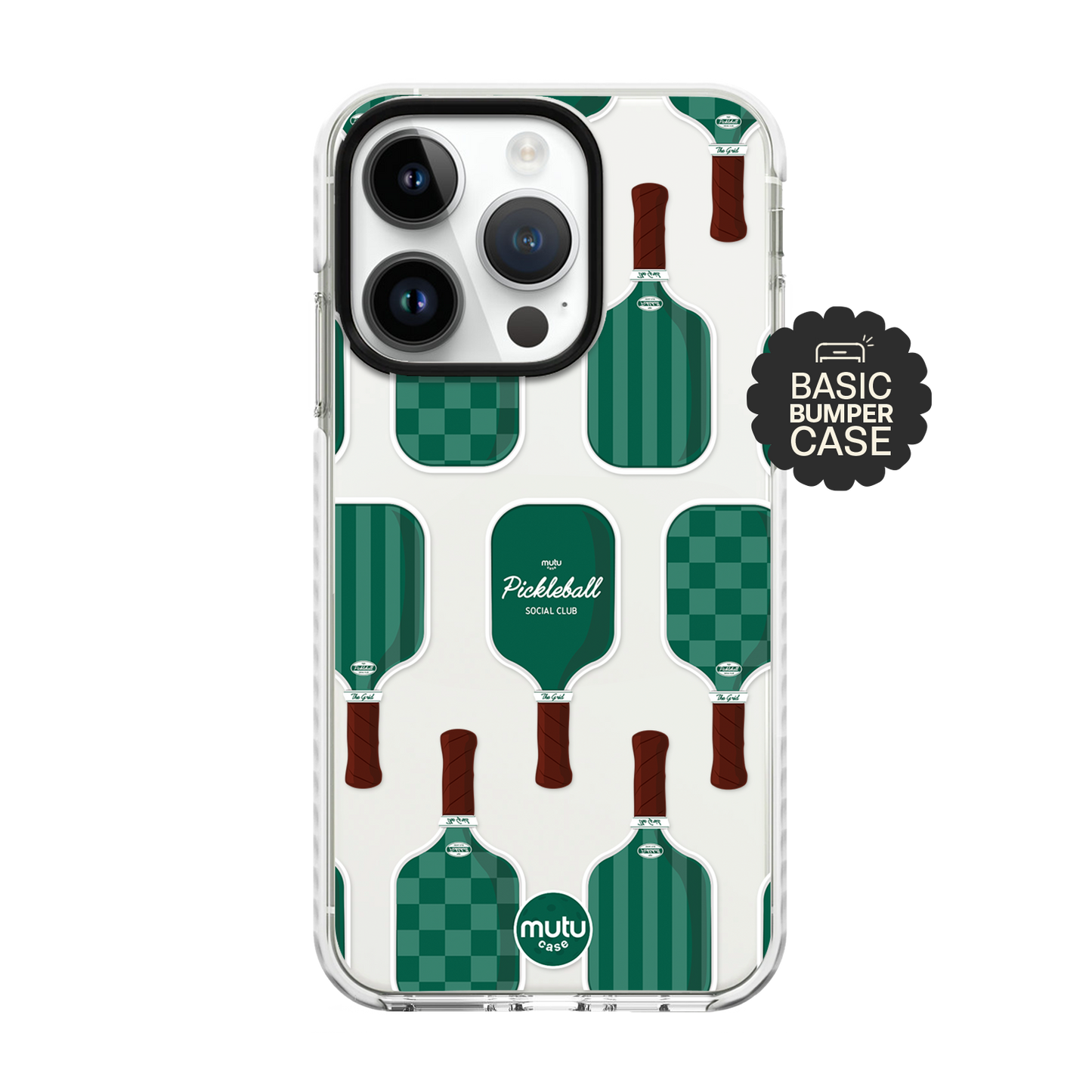 All About Pickleball In Green Basic Case