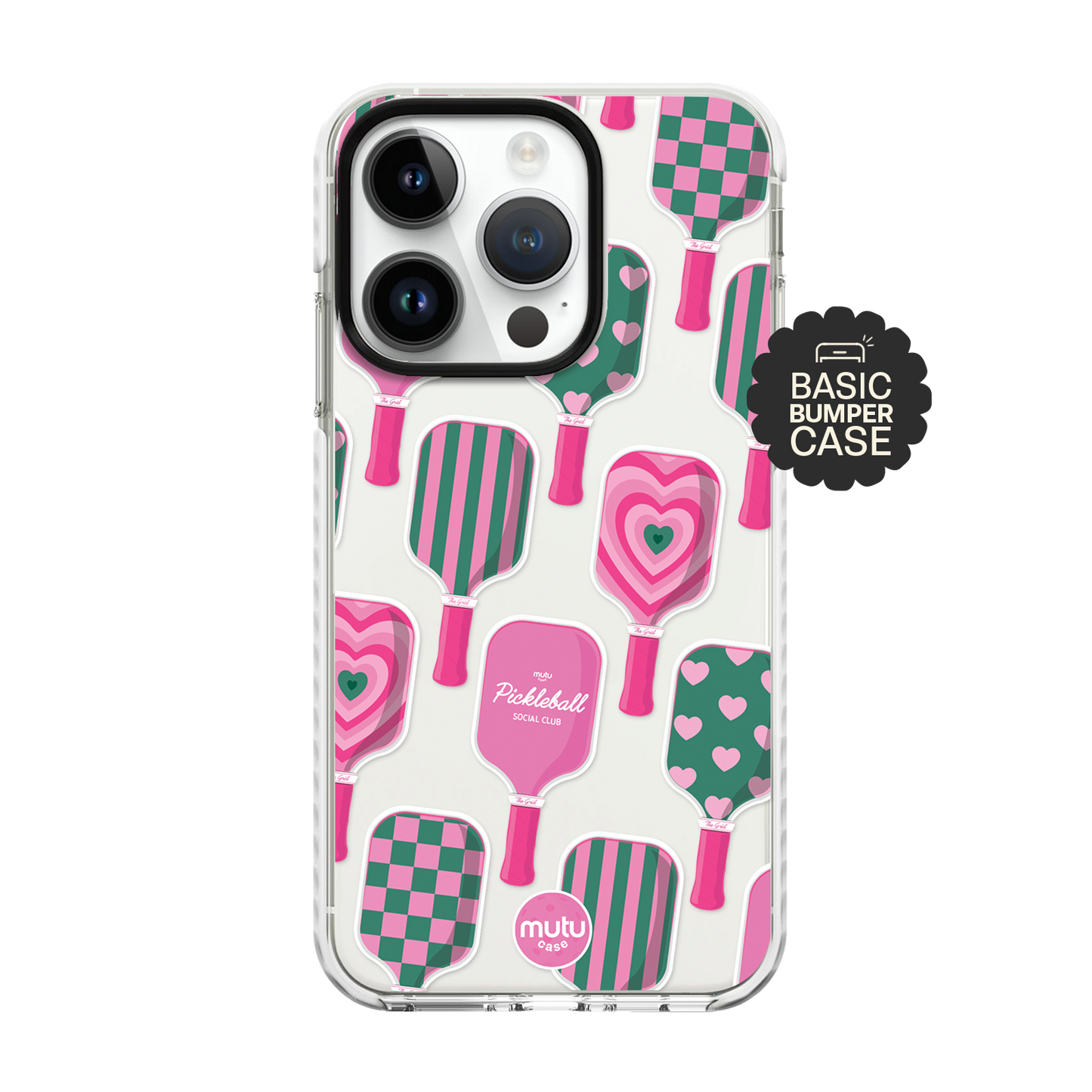 All About Pickleball In Pink Basic Case