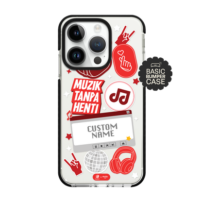 Muzik Tanpa Henti Basic Case - Customisable