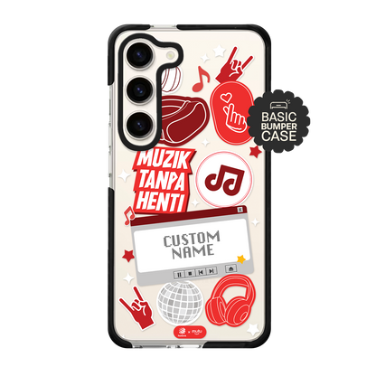 Muzik Tanpa Henti Basic Case - Customisable