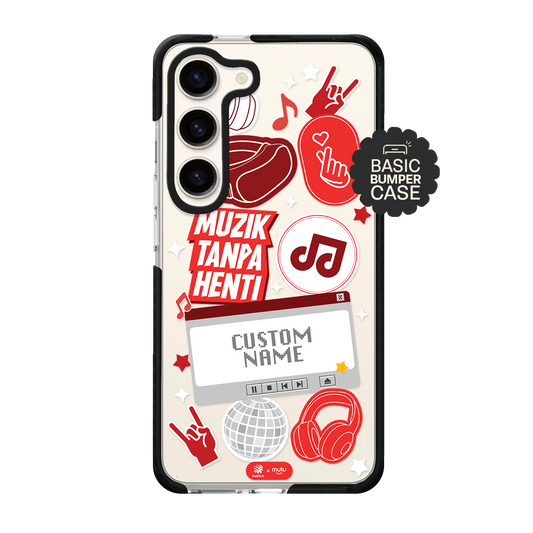 Muzik Tanpa Henti Basic Case - Customisable