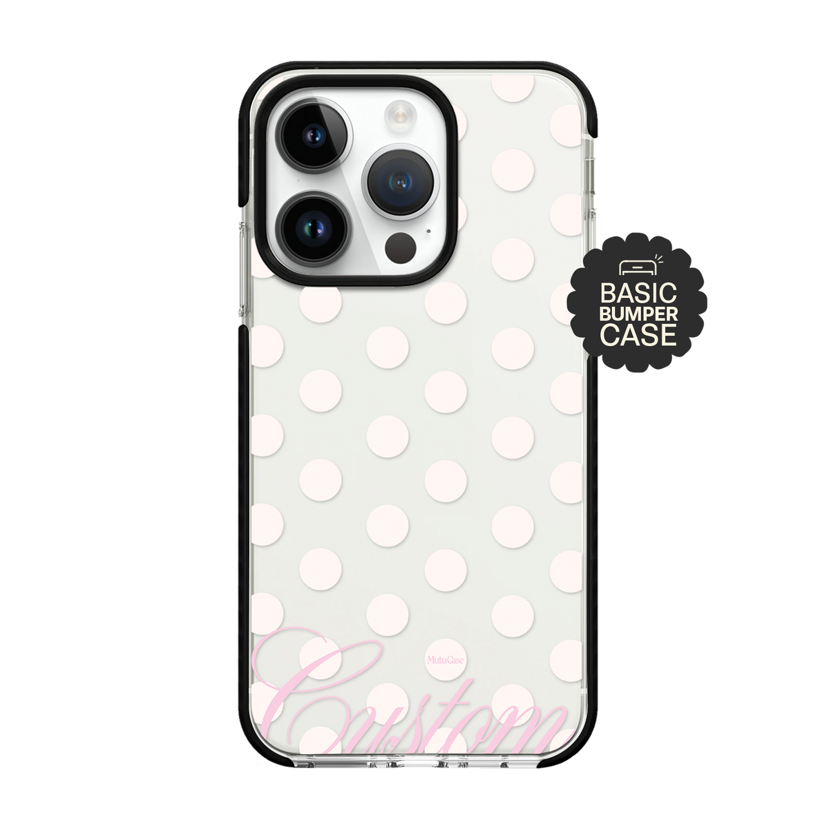 Blush Dots Basic Case