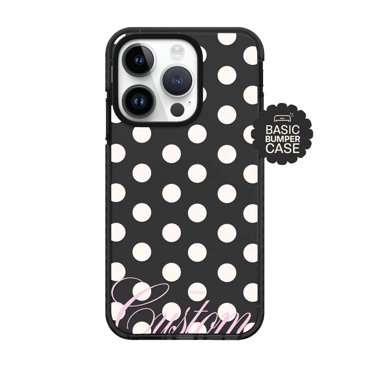 Blush Dots Basic Case