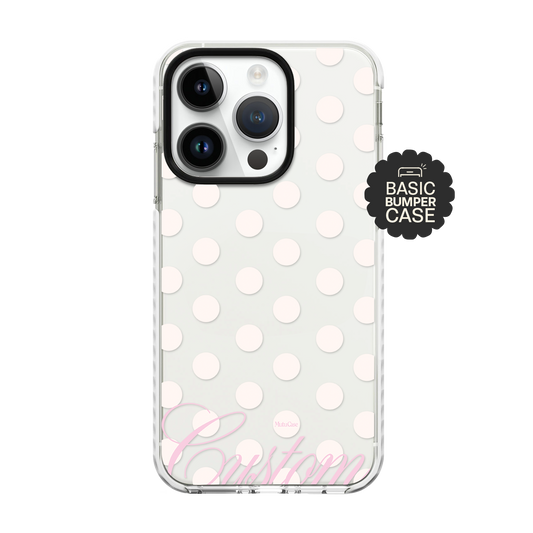 Blush Dots Basic Case