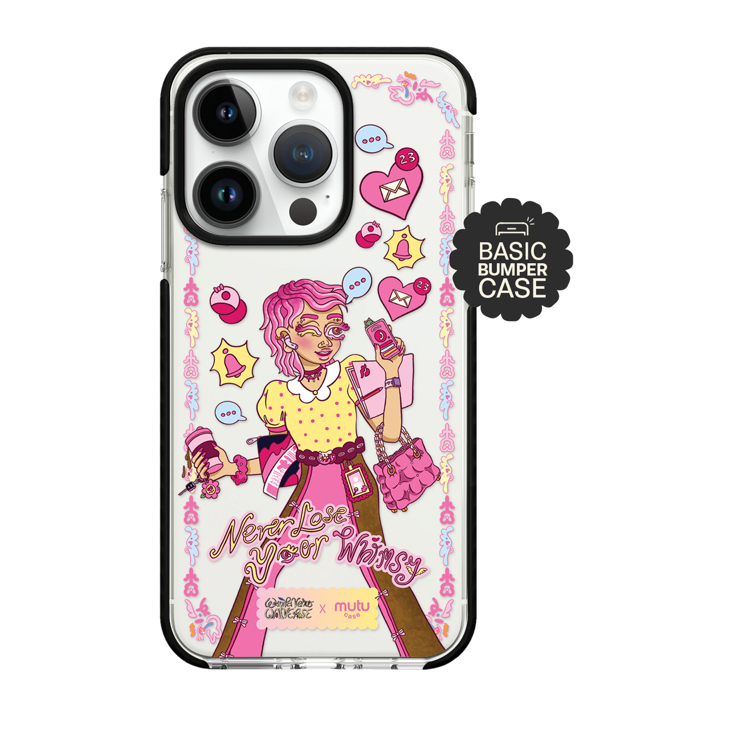 Never Lose Your Whimsy Basic Case