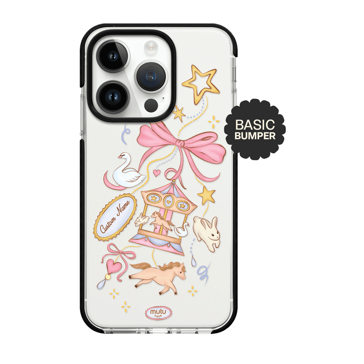 Whimsy Charms Basic Case - Customisable