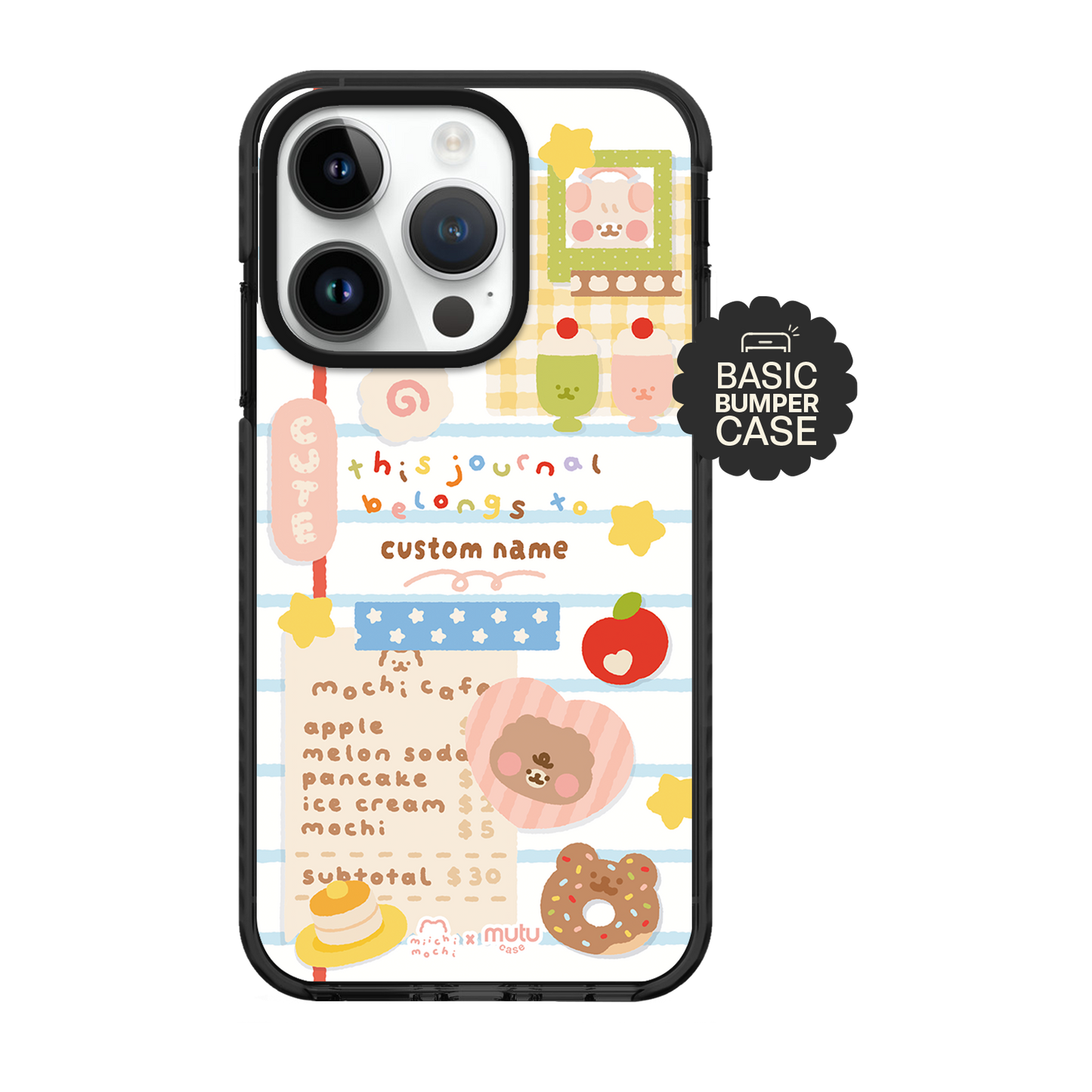 Journal Spread Basic Case - Customisable
