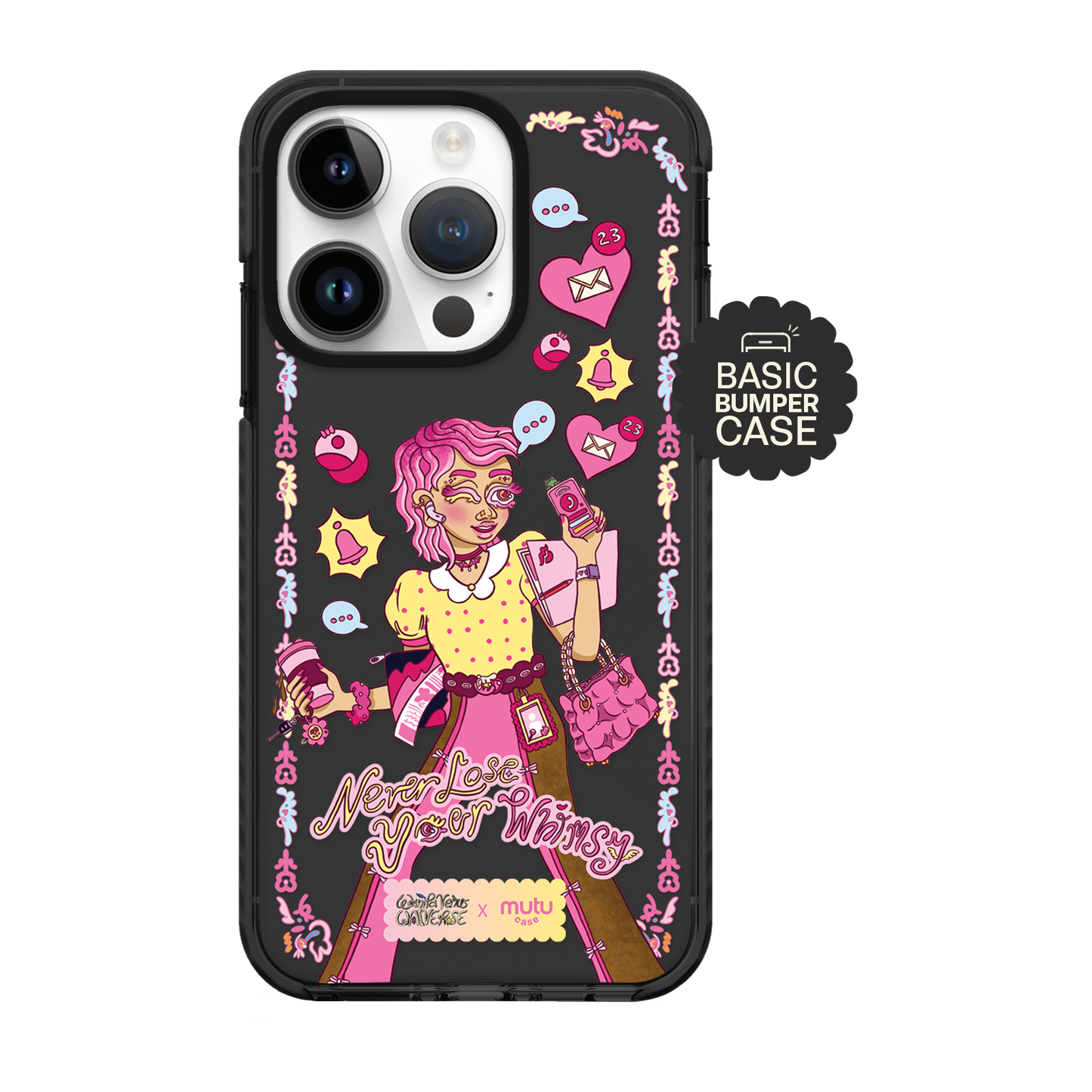 Never Lose Your Whimsy Basic Case