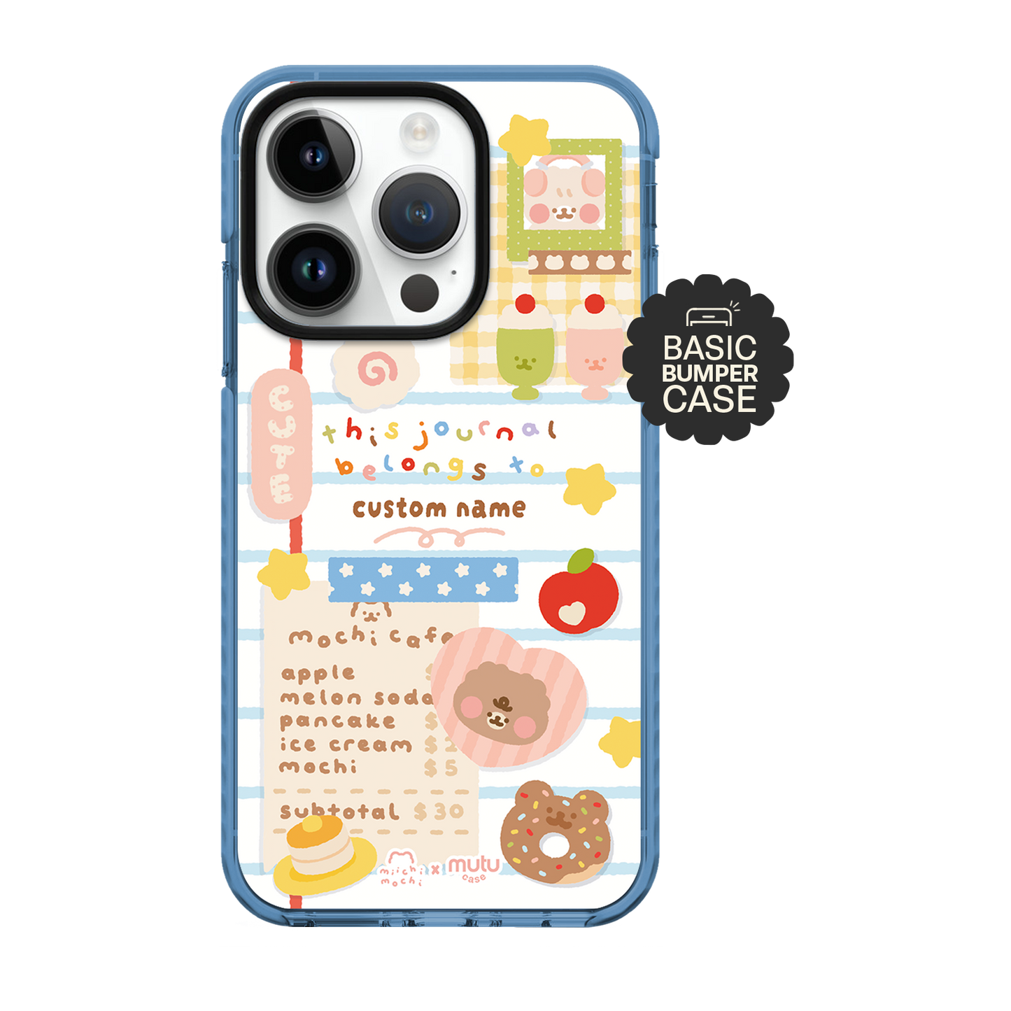 Journal Spread Basic Case - Customisable