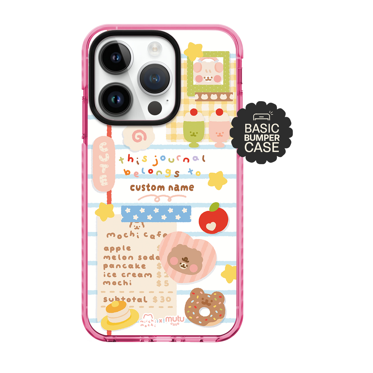 Journal Spread Basic Case - Customisable