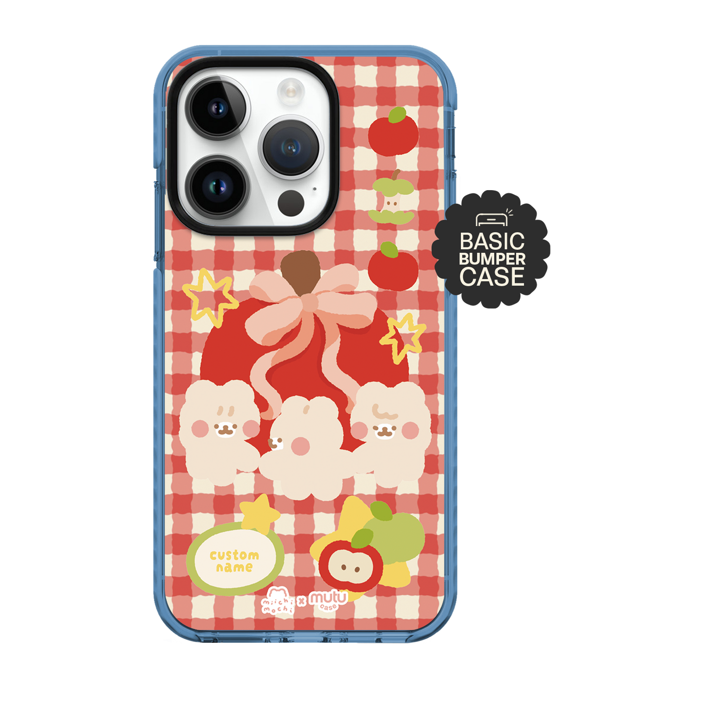 Apple Bear Basic Case - Customisable