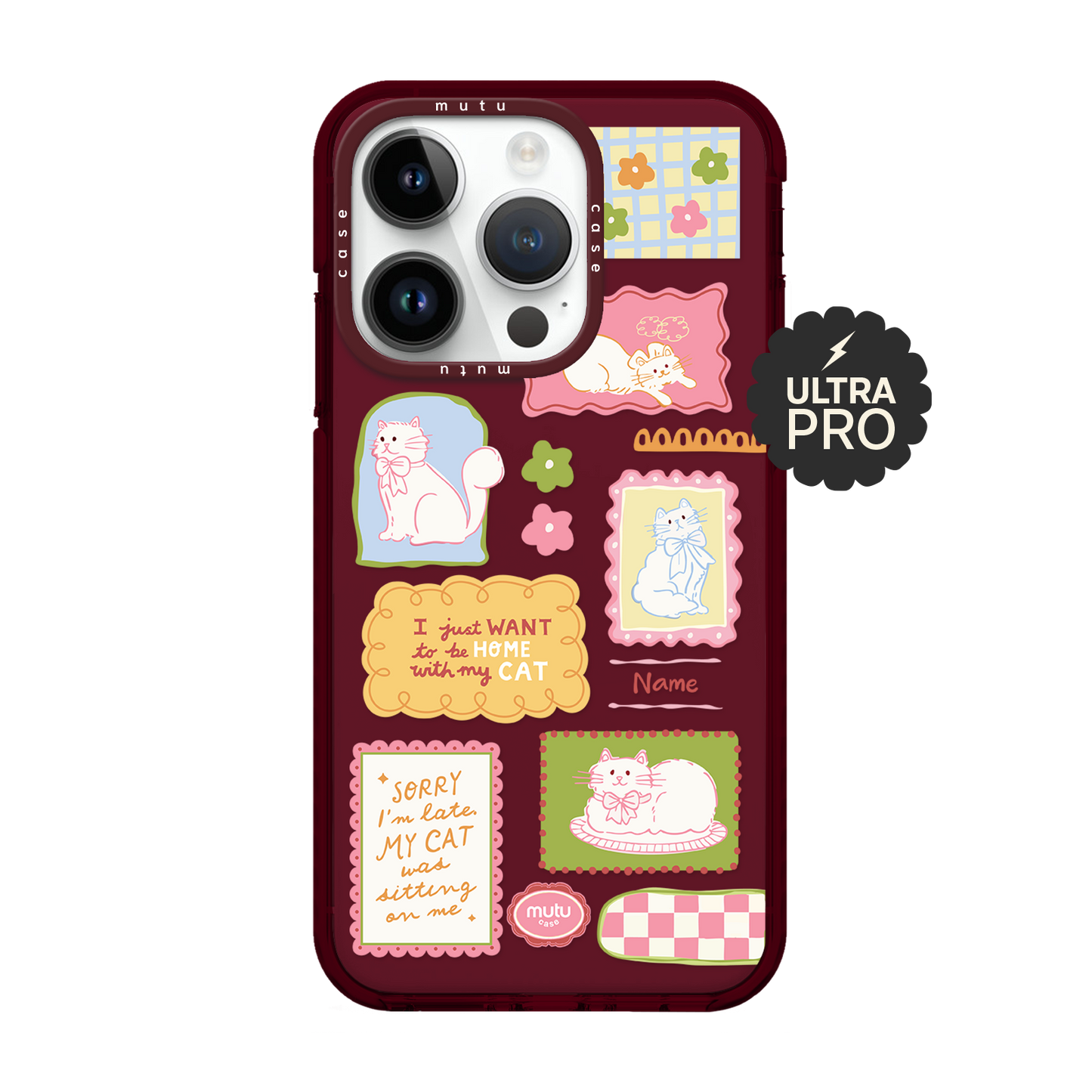 Cat Scrapbook Ultra Pro Case - Customisable