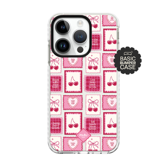 Cherry Patchwork Basic Case