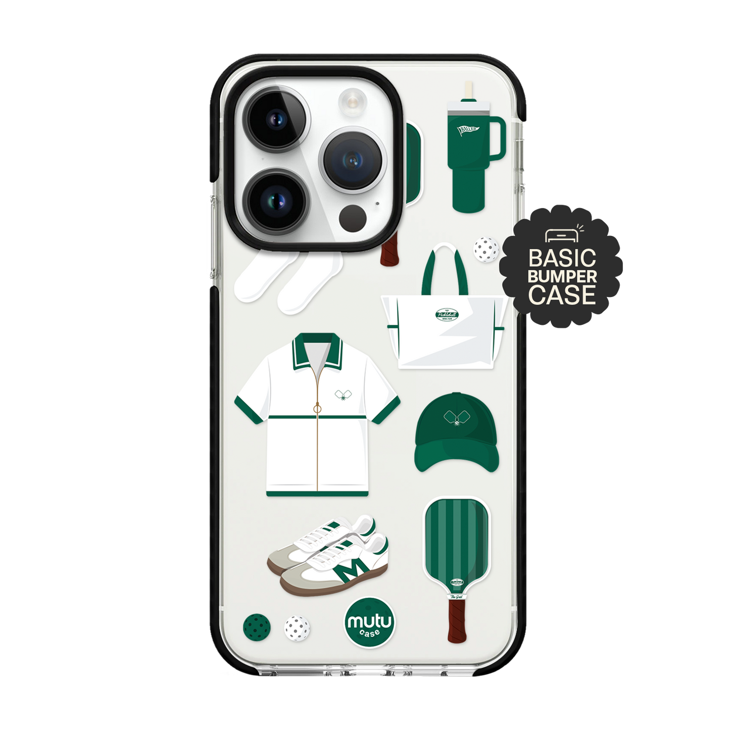 Dink & Drip In Green Basic Case