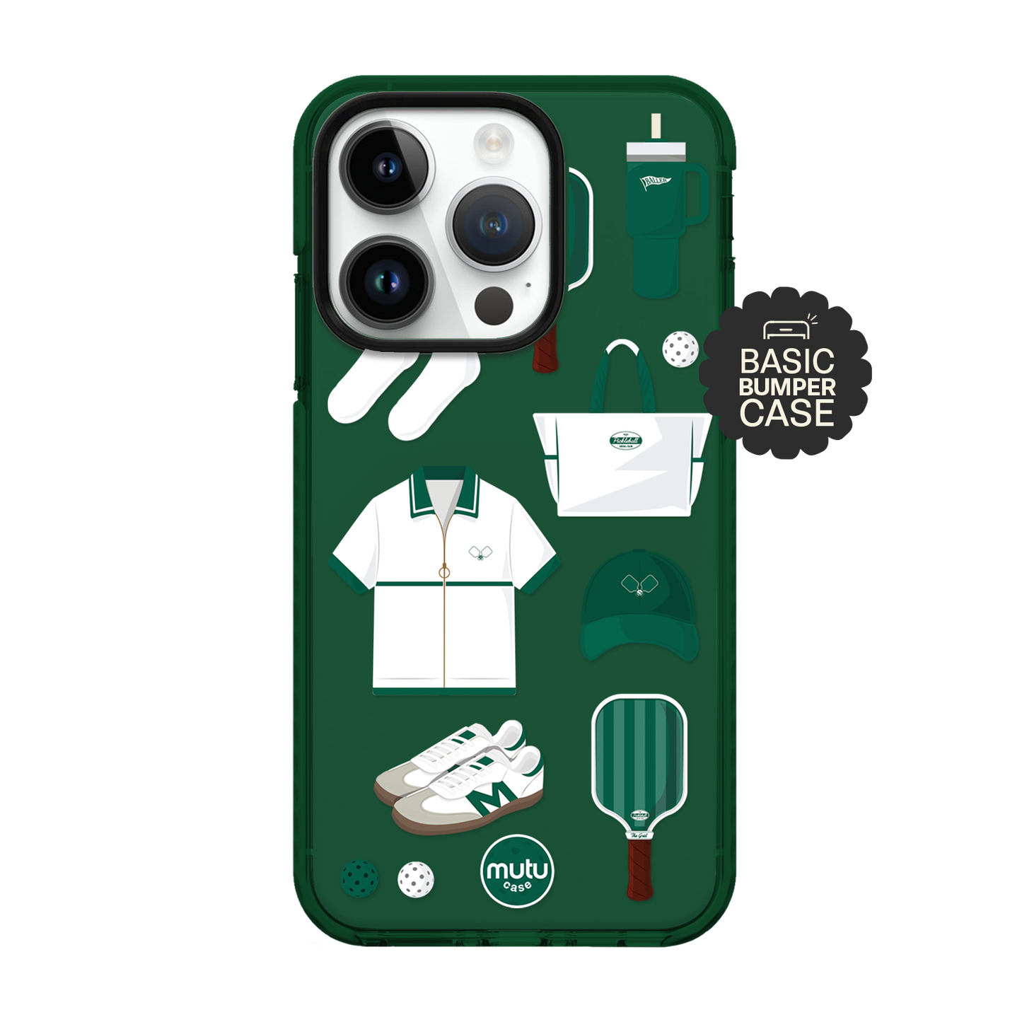 Dink & Drip In Green Basic Case