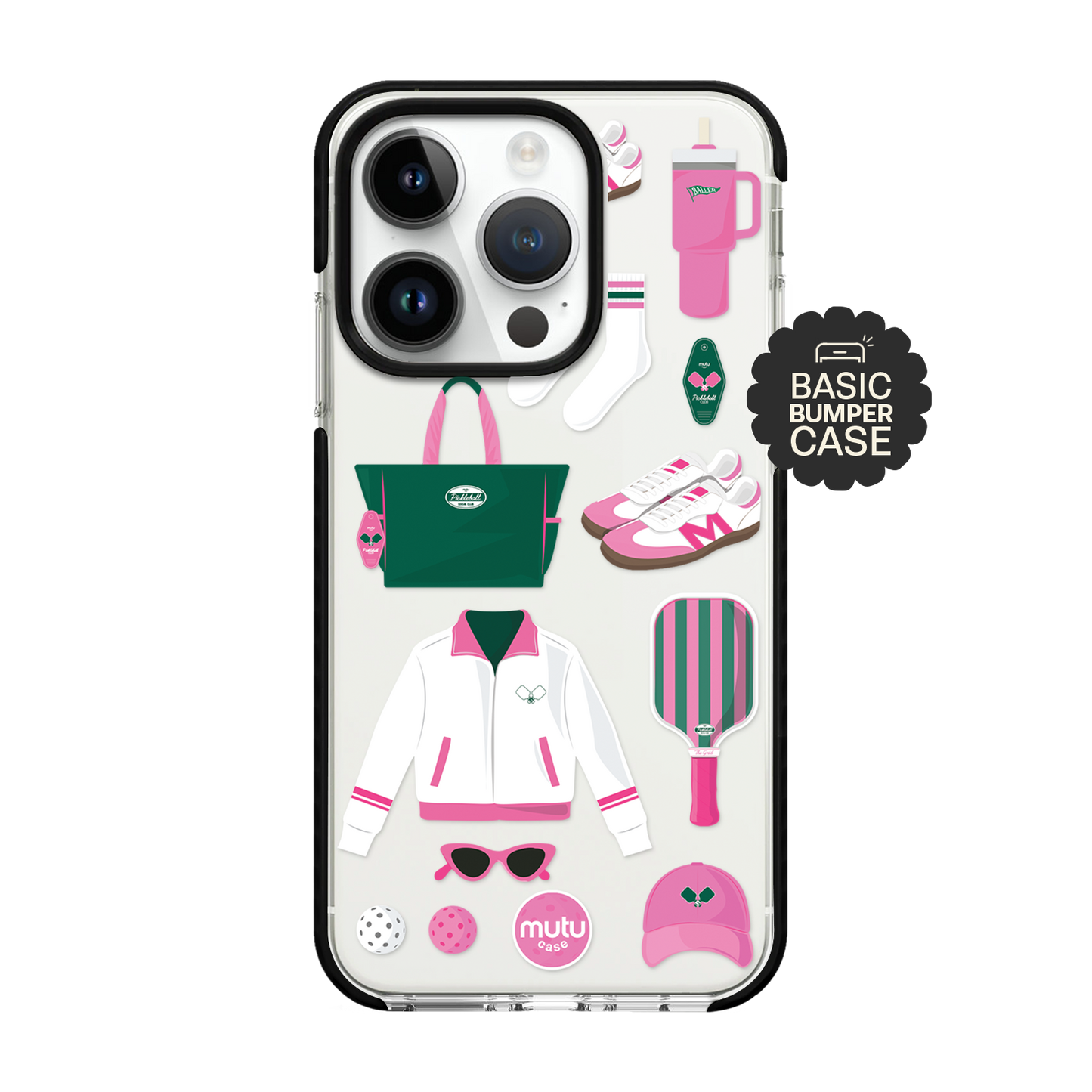 Dink & Drip In Pink Basic Case