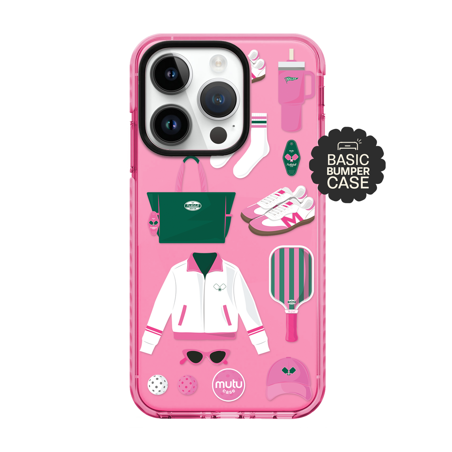Dink & Drip In Pink Basic Case