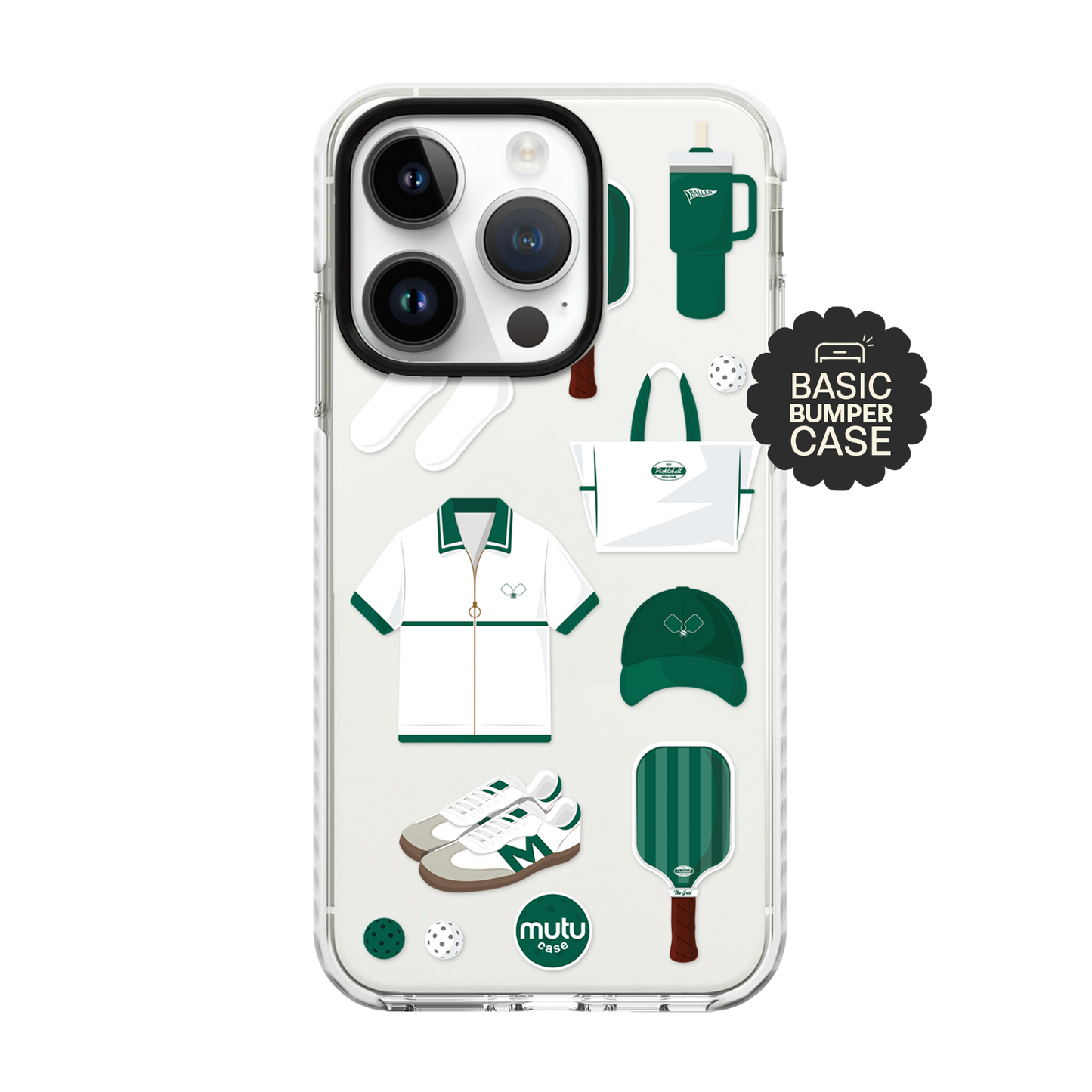 Dink & Drip In Green Basic Case