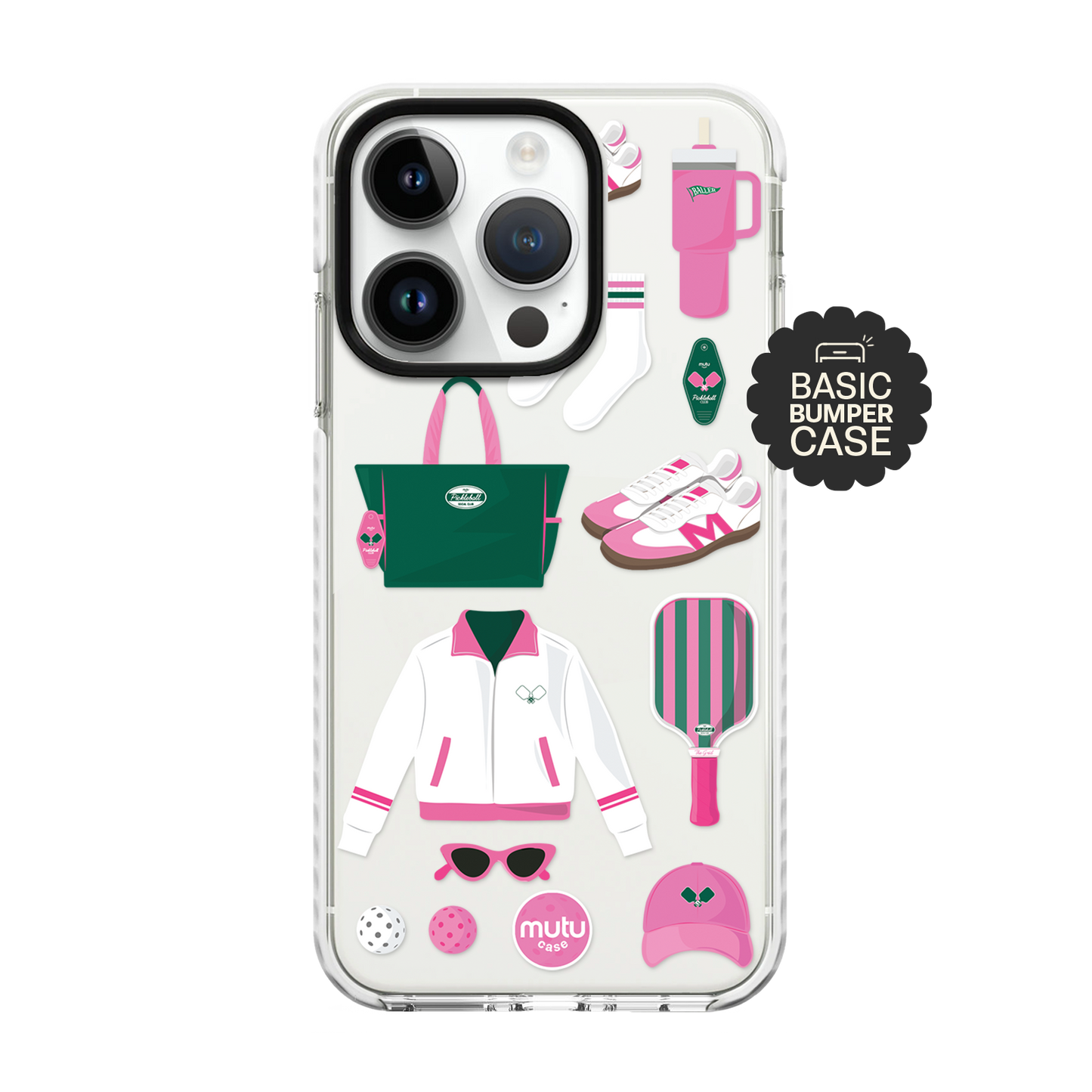 Dink & Drip In Pink Basic Case