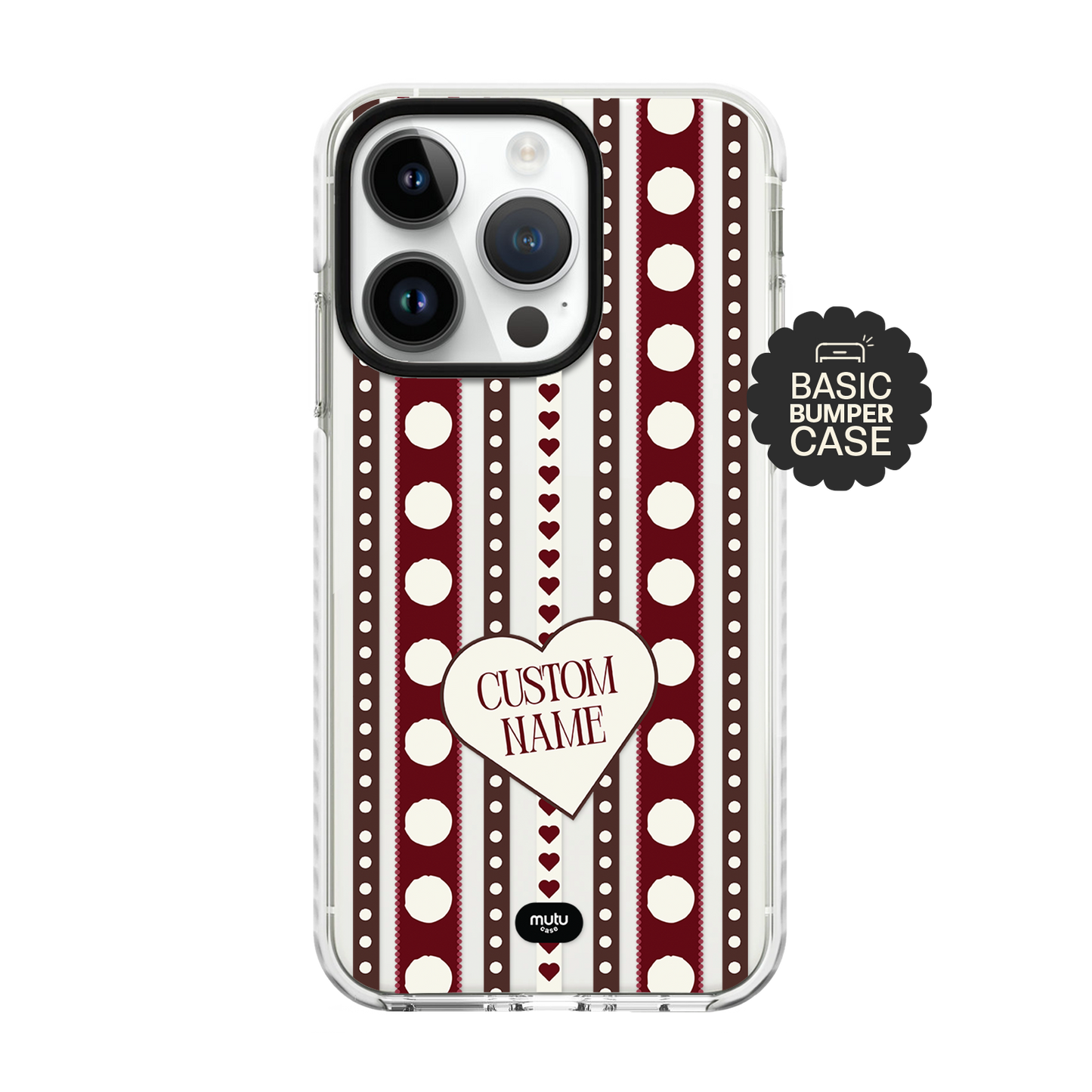 Dot Charm Basic Case - Customisable