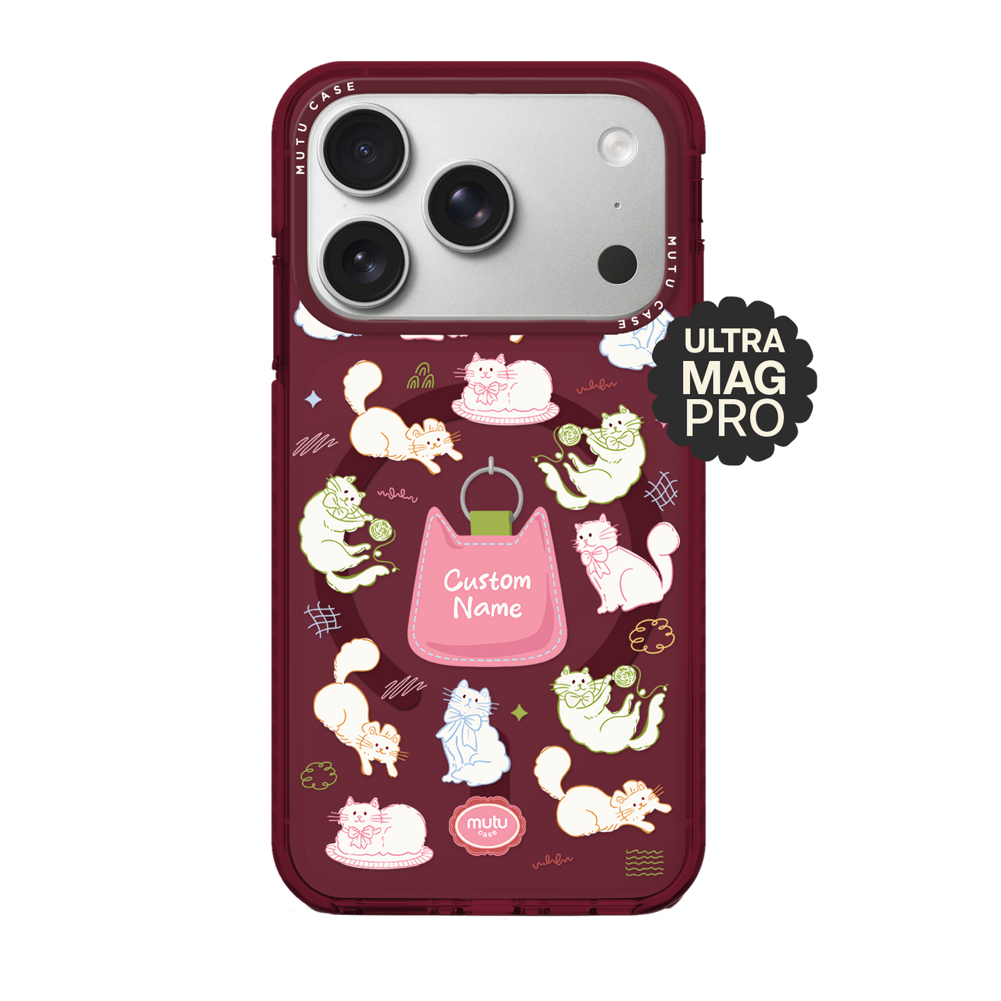 Kitty Doodle Ultra Mag Pro Case - Customisable