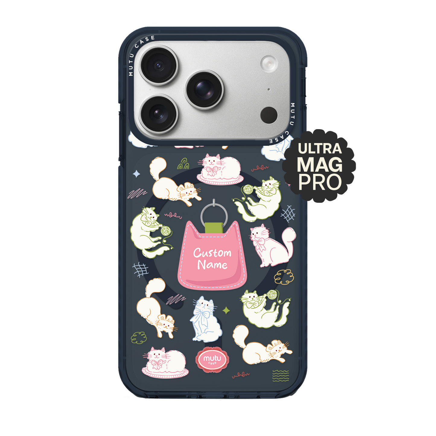 Kitty Doodle Ultra Mag Pro Case - Customisable