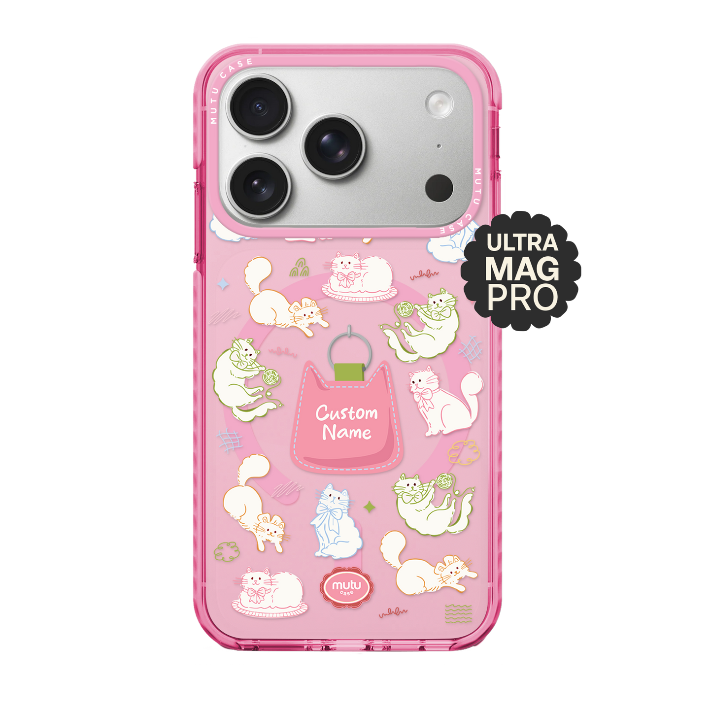 Kitty Doodle Ultra Mag Pro Case - Customisable