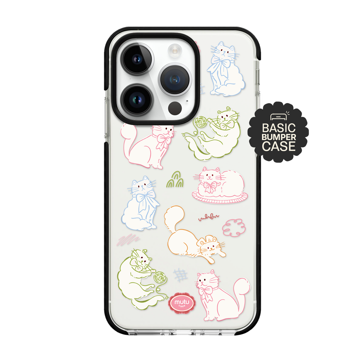Kitty Sketch Basic Case