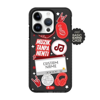 Muzik Tanpa Henti Basic Case - Customisable