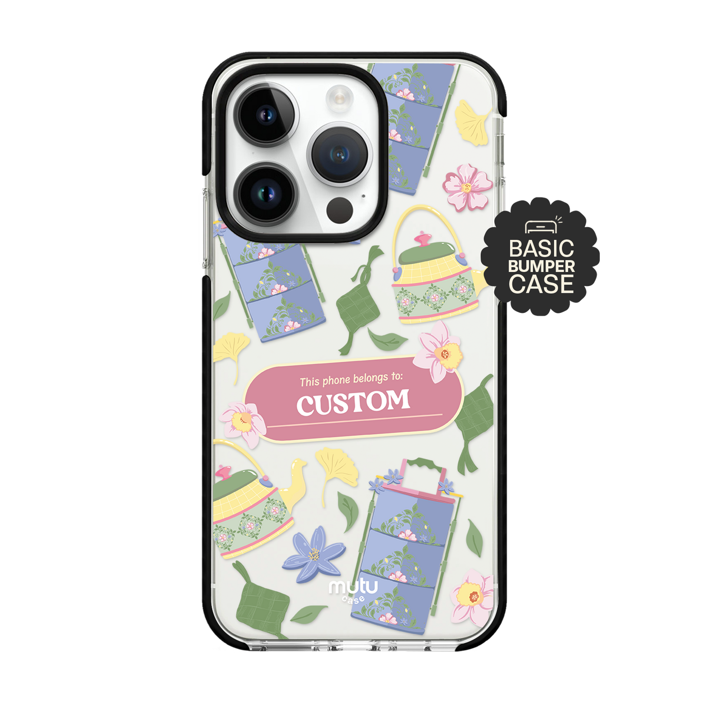 Pertiwi in Pastel Basic Case - Customisable