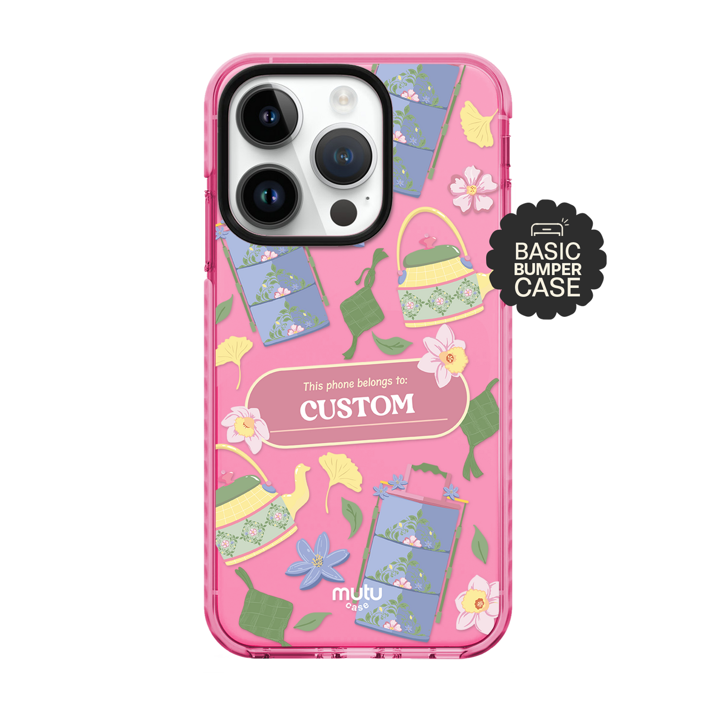 Pertiwi in Pastel Basic Case - Customisable