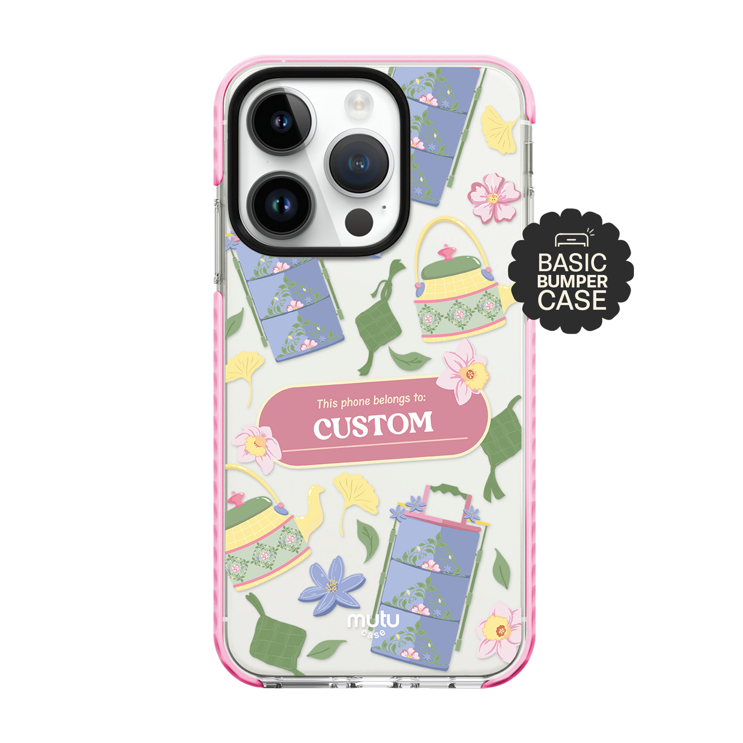 Pertiwi in Pastel Basic Case - Customisable