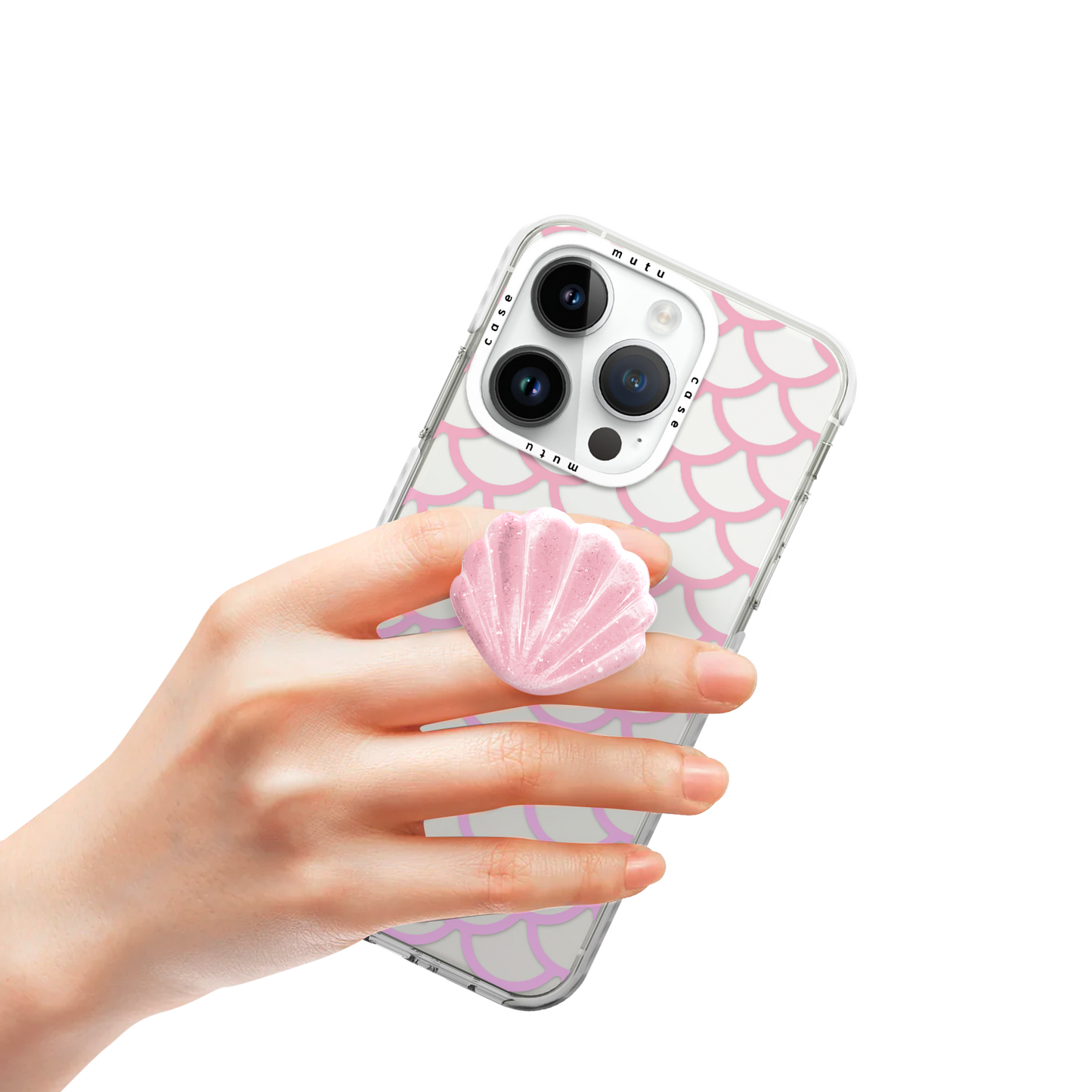 Shell Starfish Glitter Phone Grip by Kamelia Cosmetics