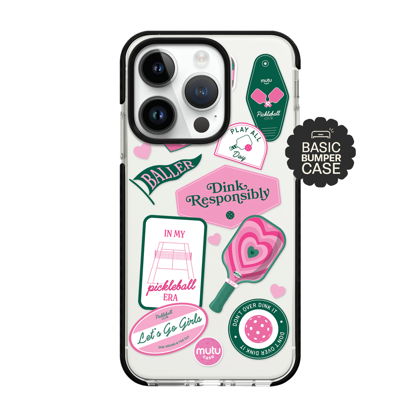 Pickle Pals In Pink Basic Case
