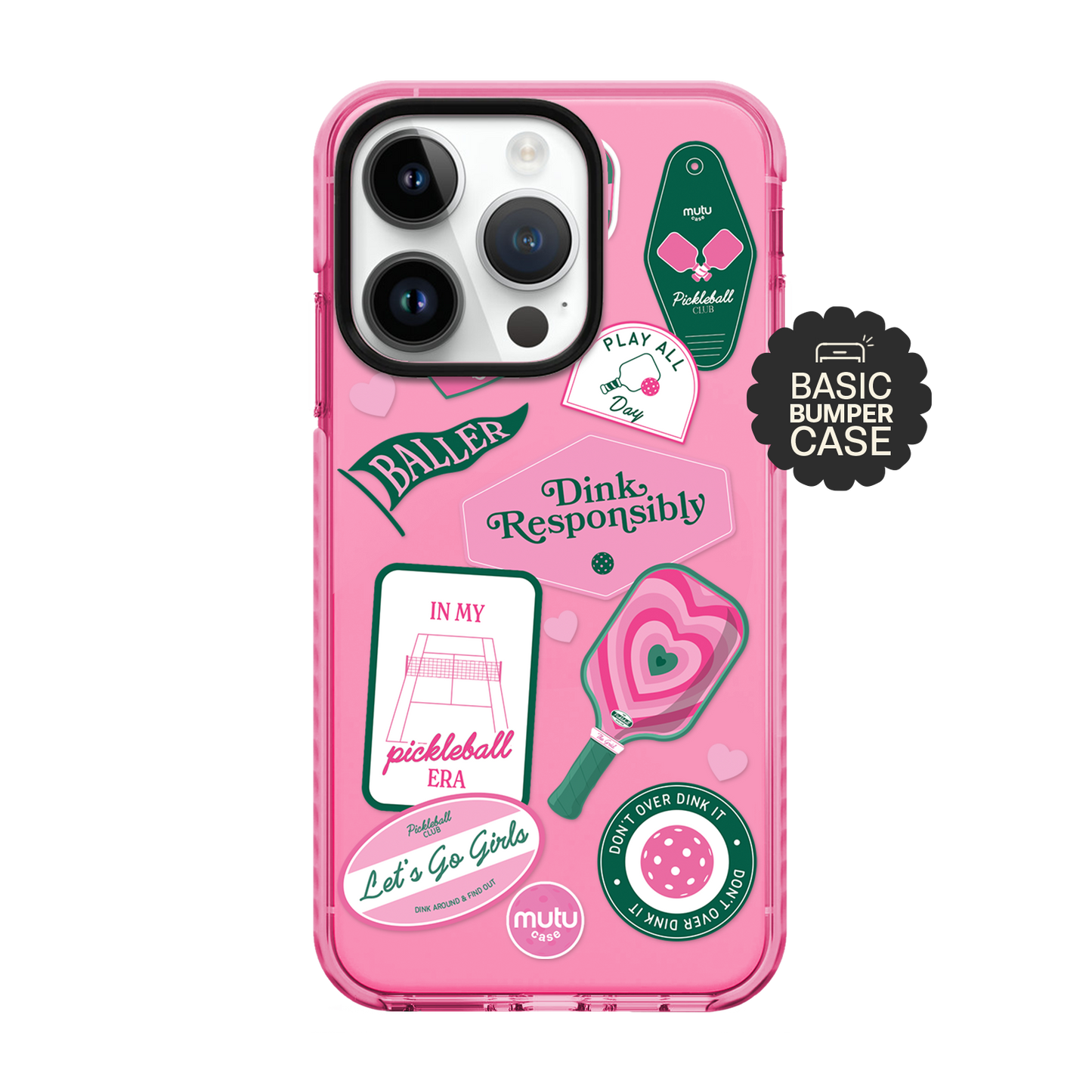 Pickle Pals In Pink Basic Case