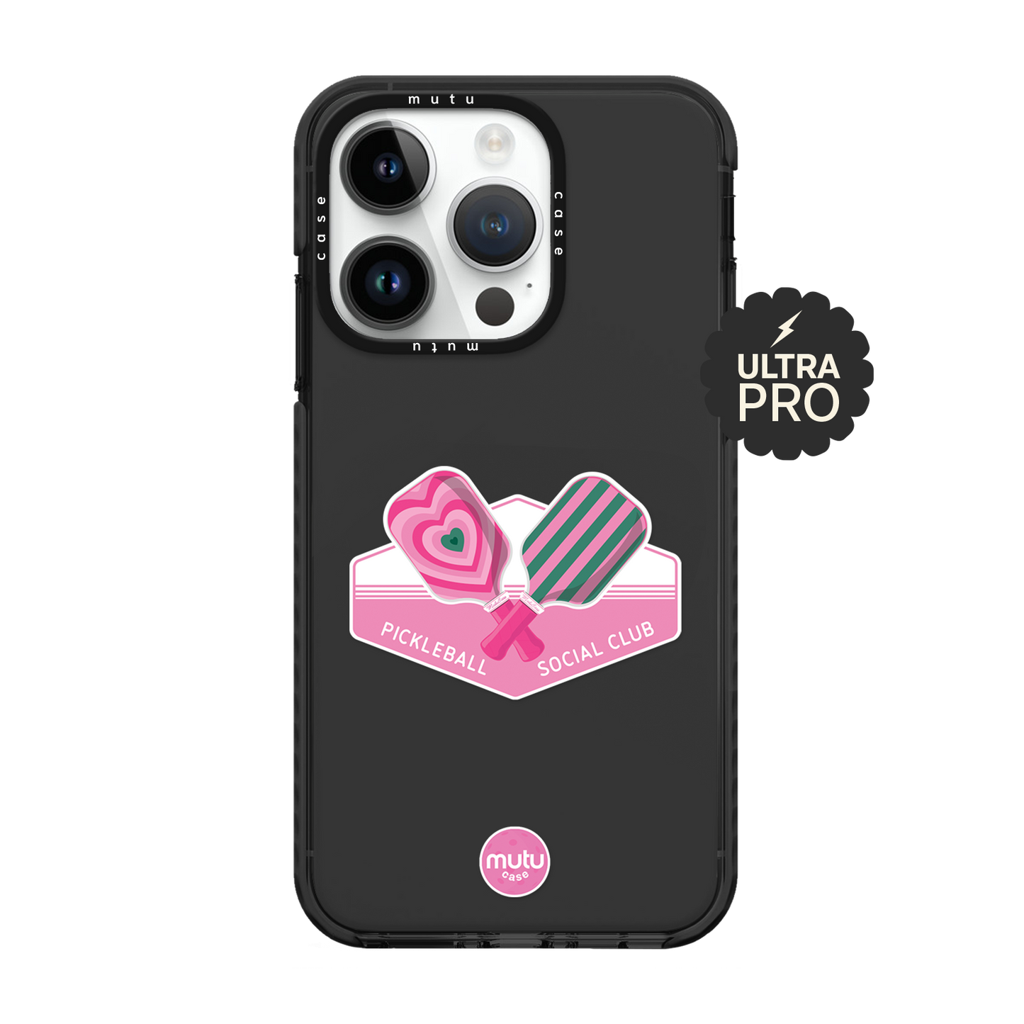 Pickleball Social Club  In Pink Ultra Pro