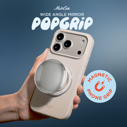 Magnetic Wide Angle Mirror Popgrip