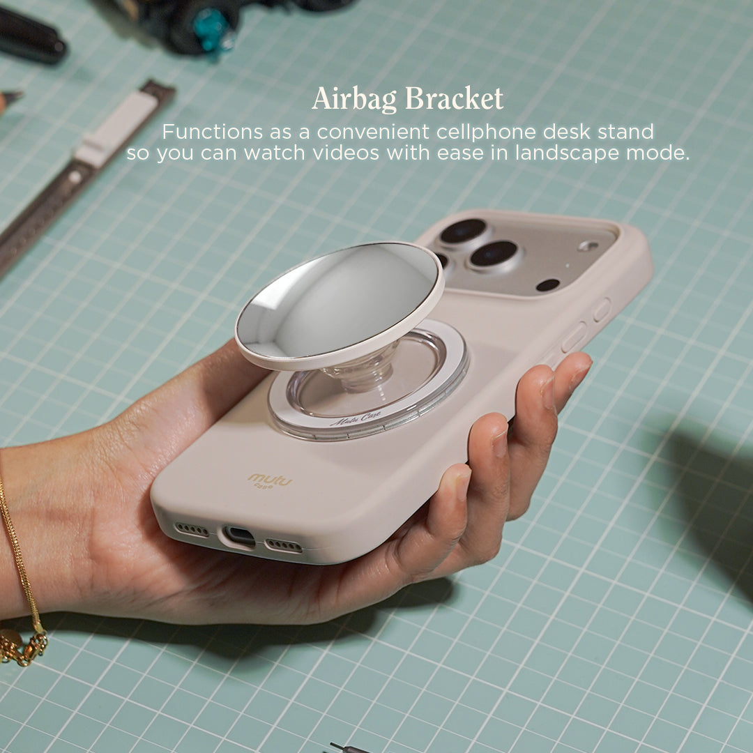 Magnetic Wide Angle Mirror Popgrip