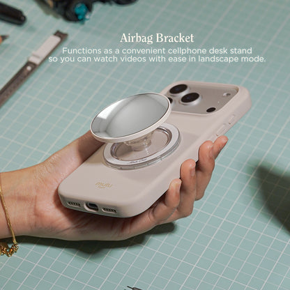 Magnetic Wide Angle Mirror Popgrip