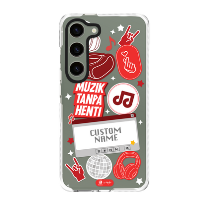 Muzik Tanpa Henti Basic Case - Customisable