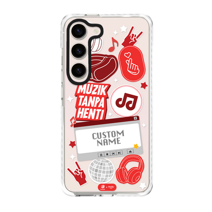 Muzik Tanpa Henti Basic Case - Customisable