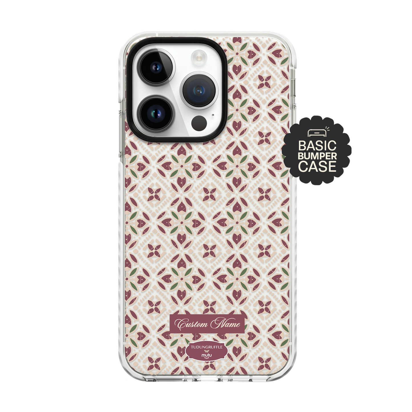 Serumpun Mawar Basic Case - Customisable