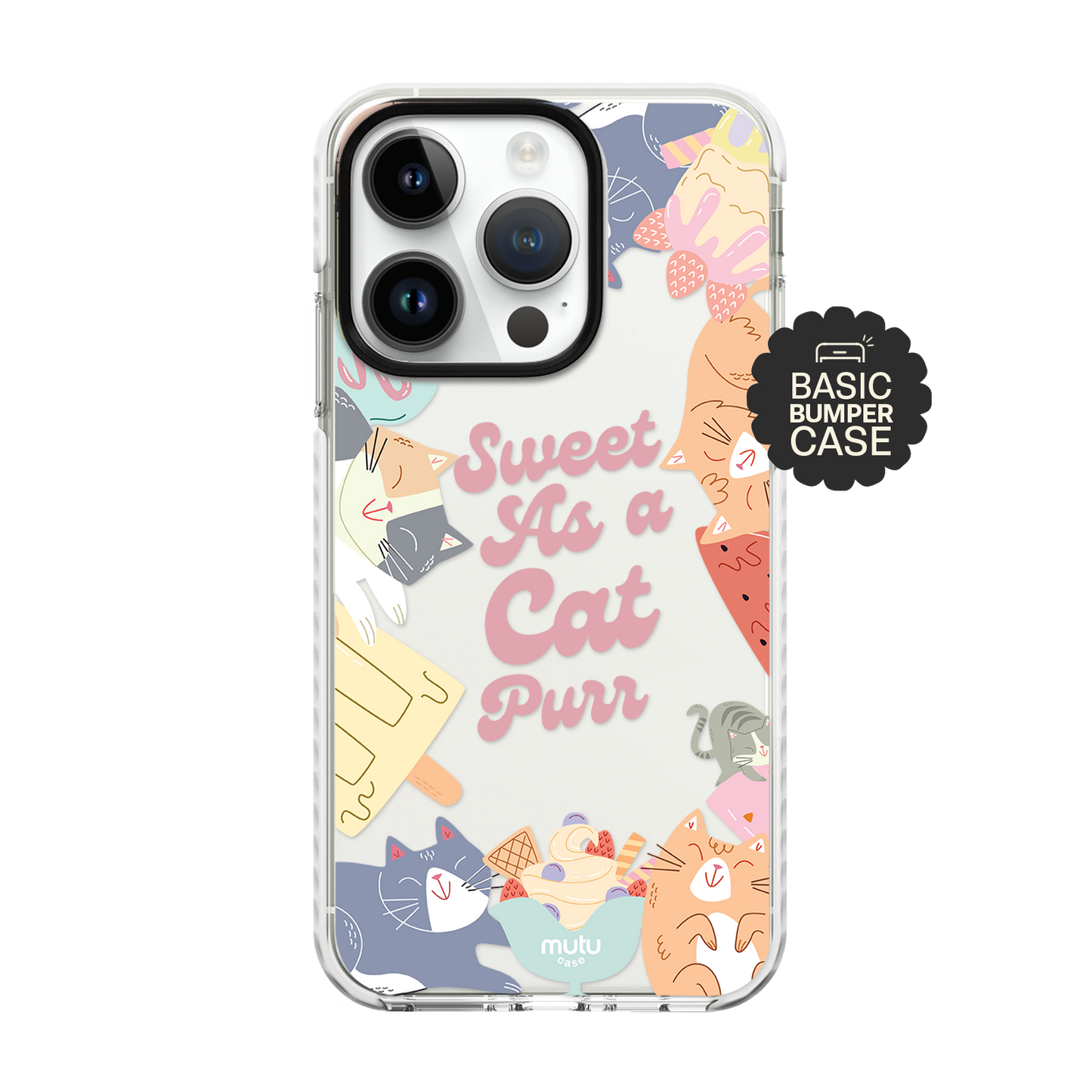 Sweet As Cat Purr Basic Case