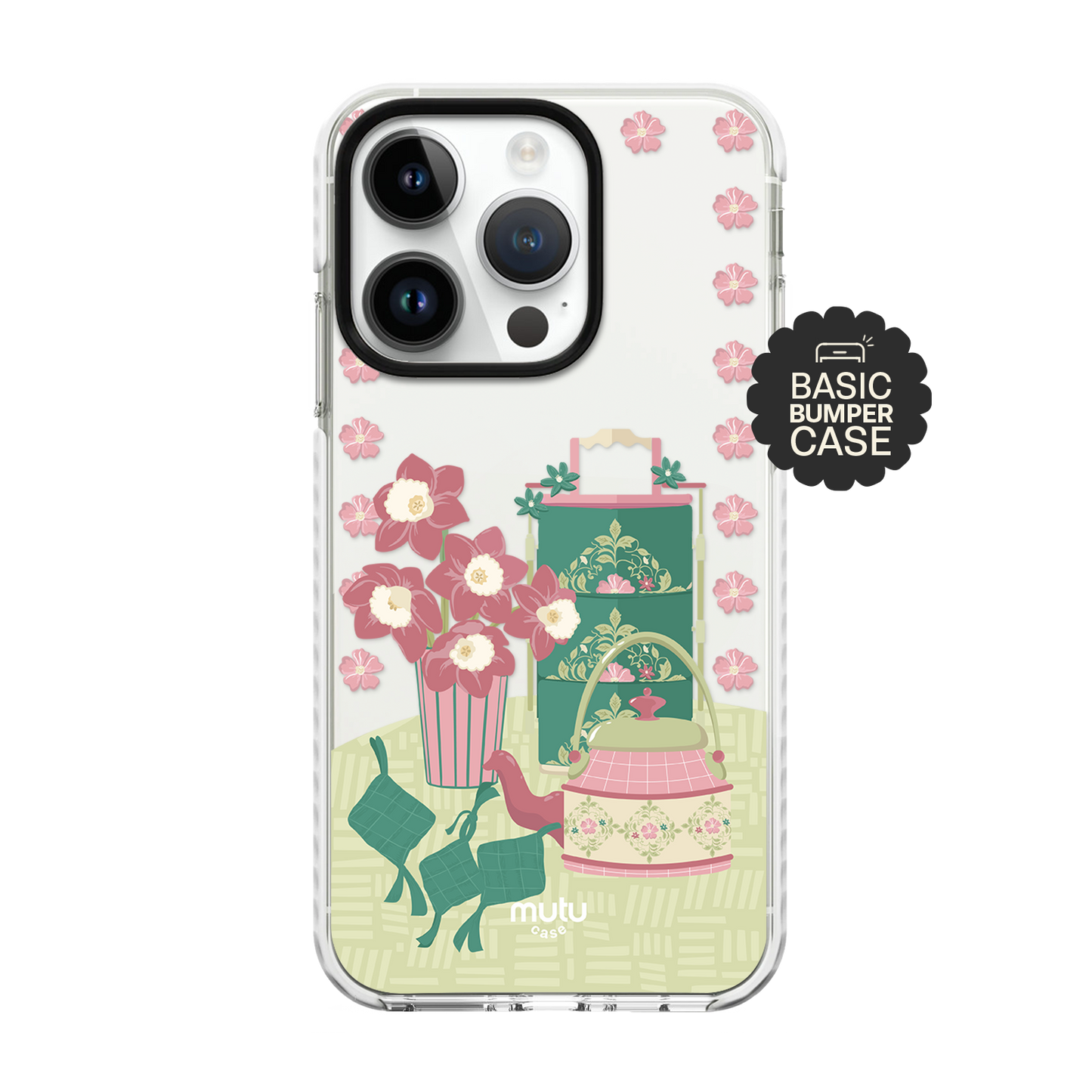 Seroja in Matcha Basic Case