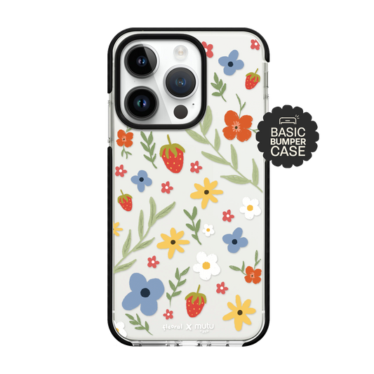 Strawberry and Flowers Basic Case