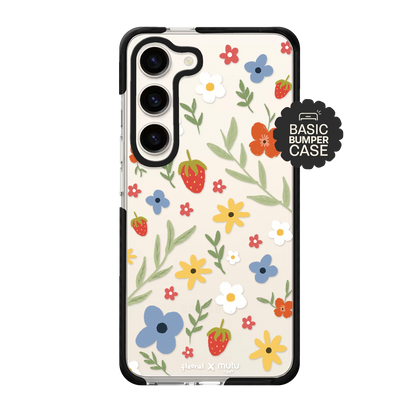 Strawberry and Flowers Basic Case